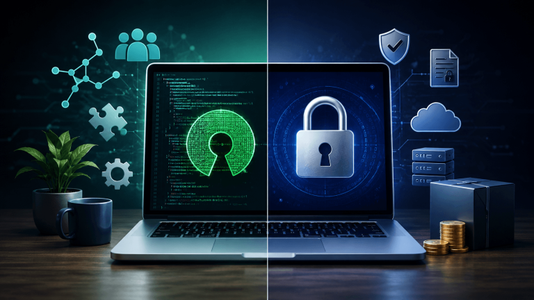 Open source vs proprietary software comparison in 2026