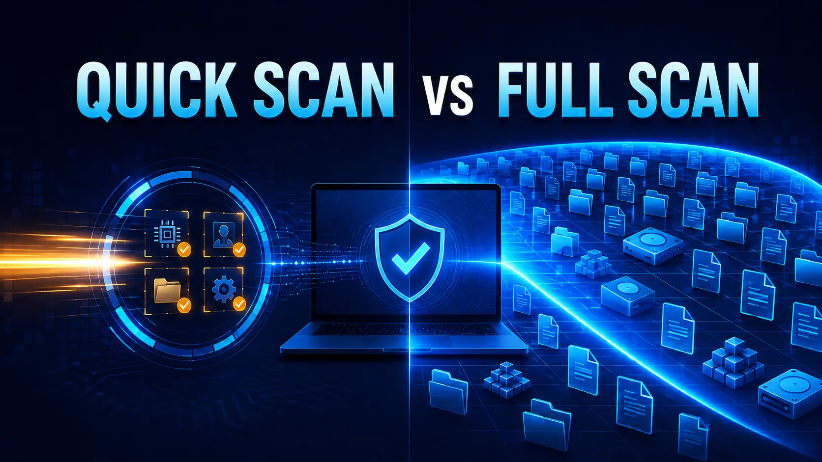 Quick Scan vs Full Scan: 7 Critical Differences